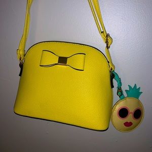 Lemon Bow Crossbody Bag🍋